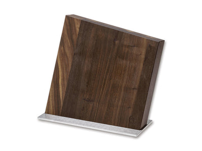 Boker Style Walnut Magnet Knife Block - timberknives.com