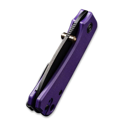 CIVIVI Baby Banter Purple Thumb Stud Knife G10 Handle (2.34" Nitro - V Blade) C19068S - 4 - timberknives.com