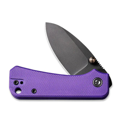 CIVIVI Baby Banter Purple Thumb Stud Knife G10 Handle (2.34" Nitro - V Blade) C19068S - 4 - timberknives.com