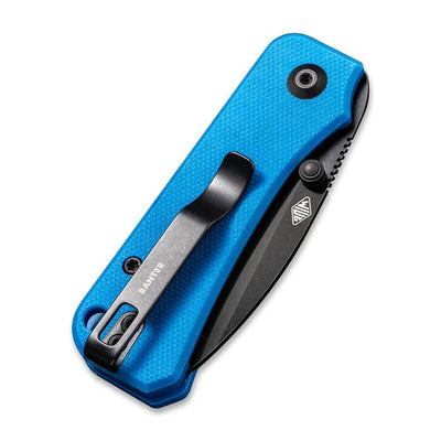 CIVIVI Baby Banter Thumb Stud Knife Blue G10 Handle (2.34" Nitro - V Blade) - C19068S - 3 - timberknives.com
