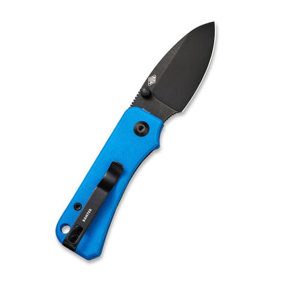 CIVIVI Baby Banter Thumb Stud Knife Blue G10 Handle (2.34" Nitro - V Blade) - C19068S - 3 - timberknives.com