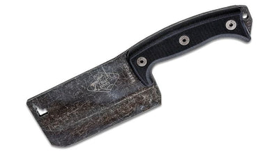 ESEE Knives Expat Cleaver Fixed Blade Knife Black G - 10 (Black SW) CL - 1 - timberknives.com