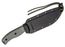 ESEE Model 6 Fixed Blade Black Sheath w/ Clip Plate (6.5") - timberknives.com