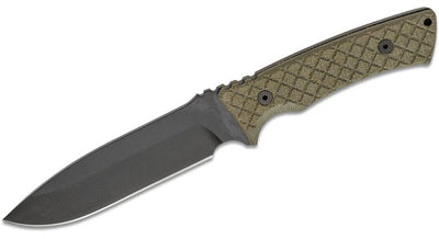Spartan Blades Damysus Fixed Blade Knife Green Micarta (5.5" Black) SBSL003BKGR