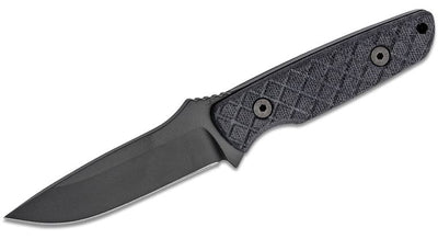 Spartan Blades Alala Fixed Blade Knife Black Micarta (3.75" Black) SBSL004BKBK