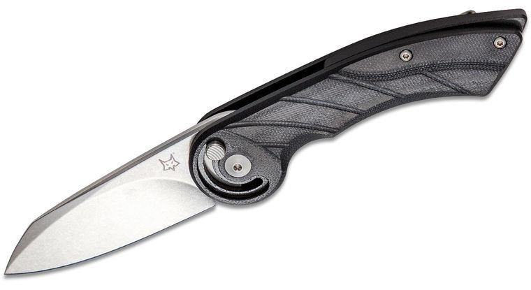 Fox Knives Radius Black Folding Pocket Knife - timberknives.com