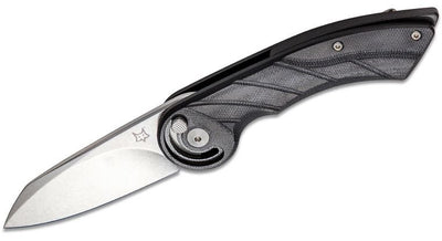Fox Knives Radius Black Folding Pocket Knife - timberknives.com