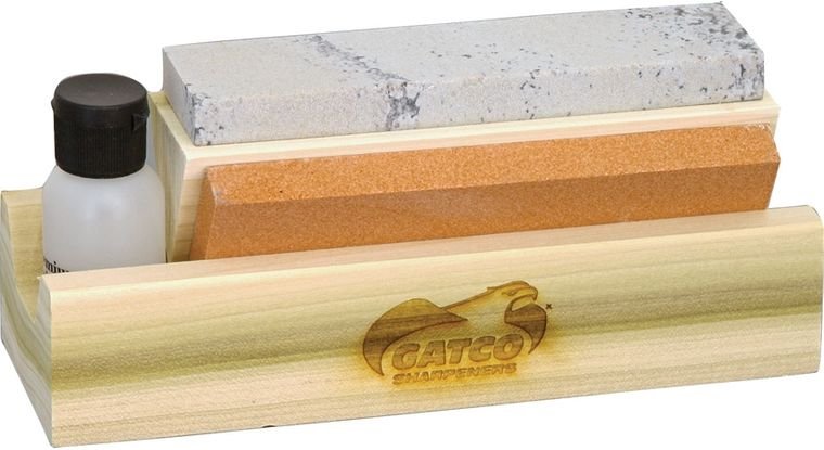 GATCO Arkansas Tri - Hone Sharpening System - timberknives.com