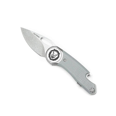 Golphers Knives WICHITA | GREY G10 - timberknives.com