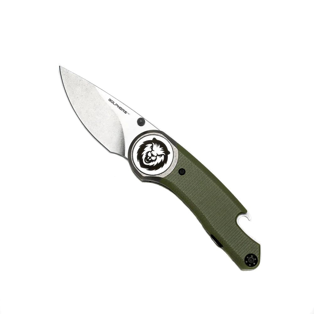 Golphers SCOTTSDALE OD GREEN G10 - timberknives.com