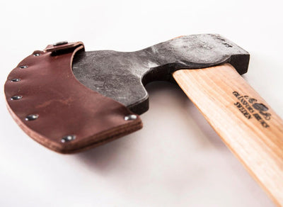 GRÄNSFORS BRUK BROAD AXE MODEL 1900 STRAIGHT DOUBLE - SIDED SHARPENED - Model4801 - timberknives.com