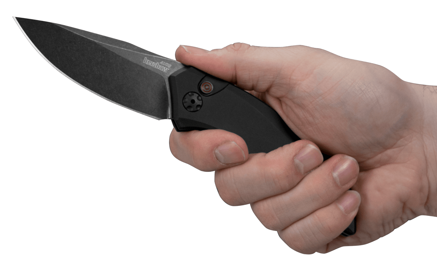 Kershaw Launch 1 - Automatic (OTS) Out the Side - Folding Knife - Model 7100BW - timberknives.com