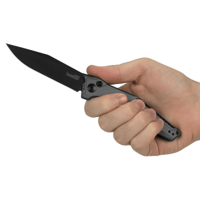 Kershaw Launch 7 - Automatic Folding Knife - (OTS) Out the Side - Model 7900GRYBLK - timberknives.com