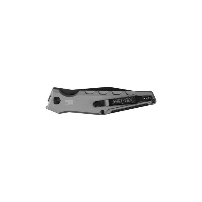 Kershaw Launch 7 - Automatic Folding Knife - (OTS) Out the Side - Model 7900GRYBLK - timberknives.com