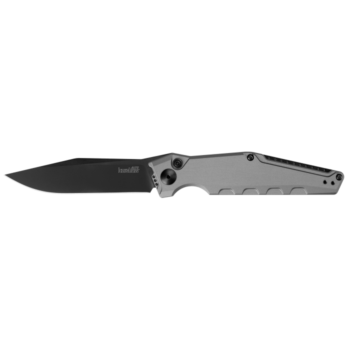Kershaw Launch 7 - Automatic Folding Knife - (OTS) Out the Side - Model 7900GRYBLK - timberknives.com