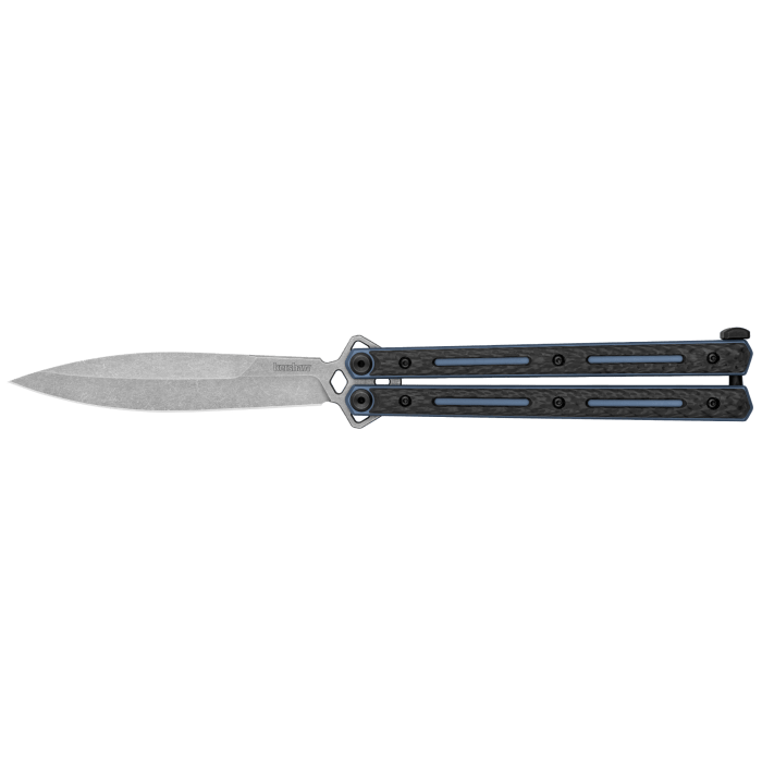 Kershaw Lucha - Balisong Butterfly Knife - Carbon Fiber - Model 5150CF - timberknives.com