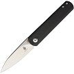 Kizer Feist Framelock CFKizer Lundquist Feist Liner Lock Front Flipper Folding Knife Unidirectional CF (2.8" Stone Wash) - timberknives.com