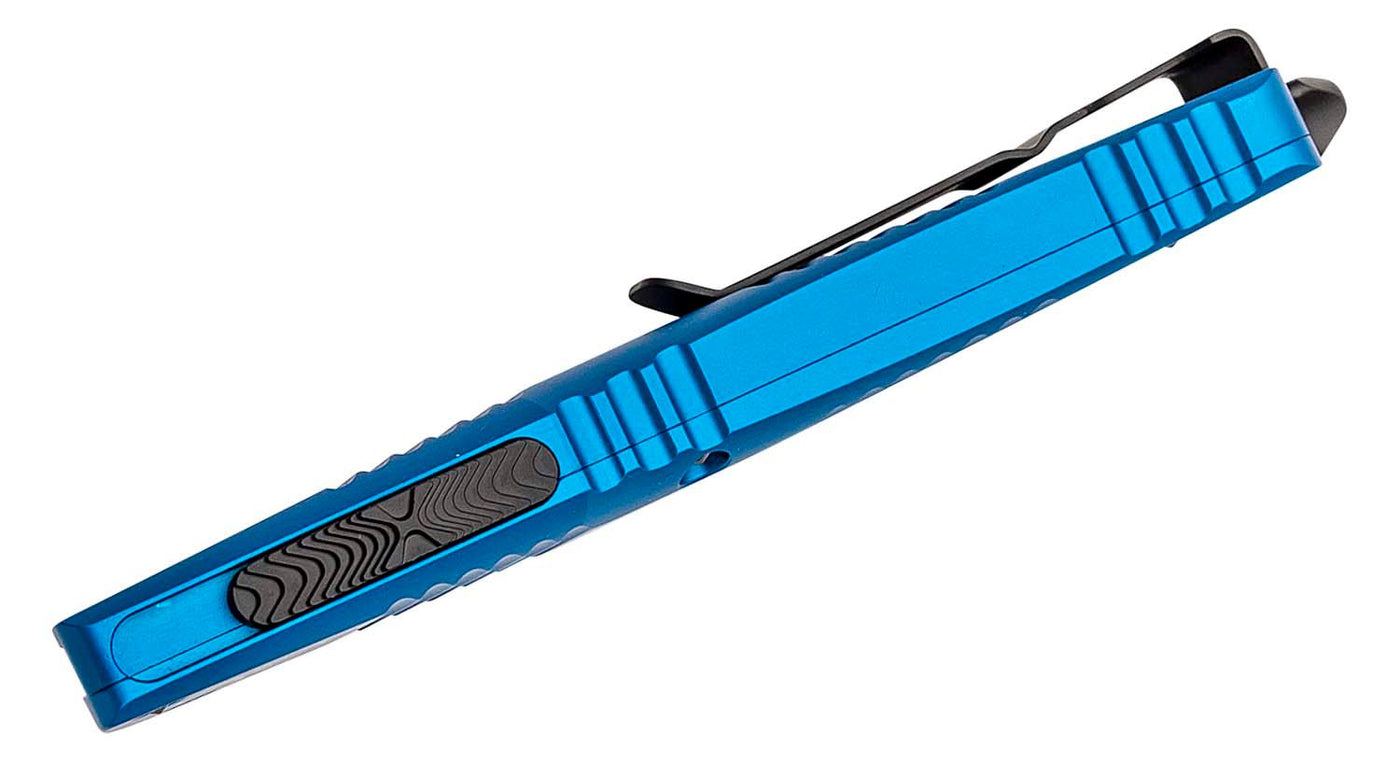 Microtech 142 - 1BL Combat Troodon D/E Black Standard & Blue - timberknives.com