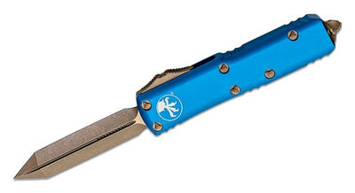 Microtech 230 - 13APBL Spartan UTX - 85 AUTO OTF 3" Bronze - timberknives.com