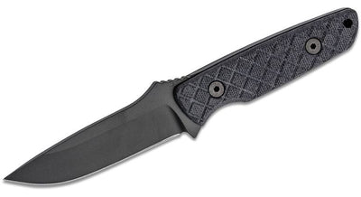 Spartan Blades Alala Fixed Blade Knife Black Micarta (3.75" Black) SBSL004BKBK - timberknives.com