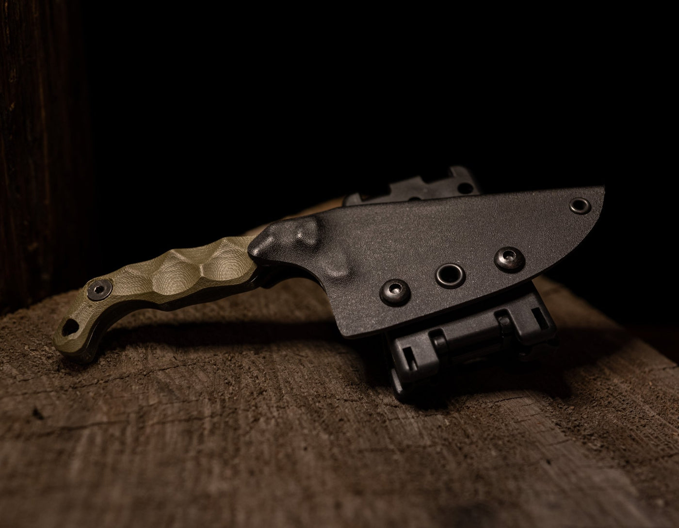 Stroup Knives - Mini Blade Fixed Blade (Handle: G10 OD) - timberknives.com