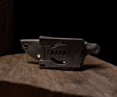 Stroup Knives - Model GP1 Fixed Blade (Handle: G10 Black) - timberknives.com