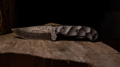 Stroup Knives - Model GP1 Fixed Blade (Handle: G10 Black) - timberknives.com