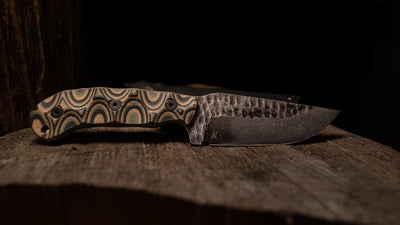 Stroup Knives - Model GP1 Fixed Blade (Handle: G10 Camo) - timberknives.com