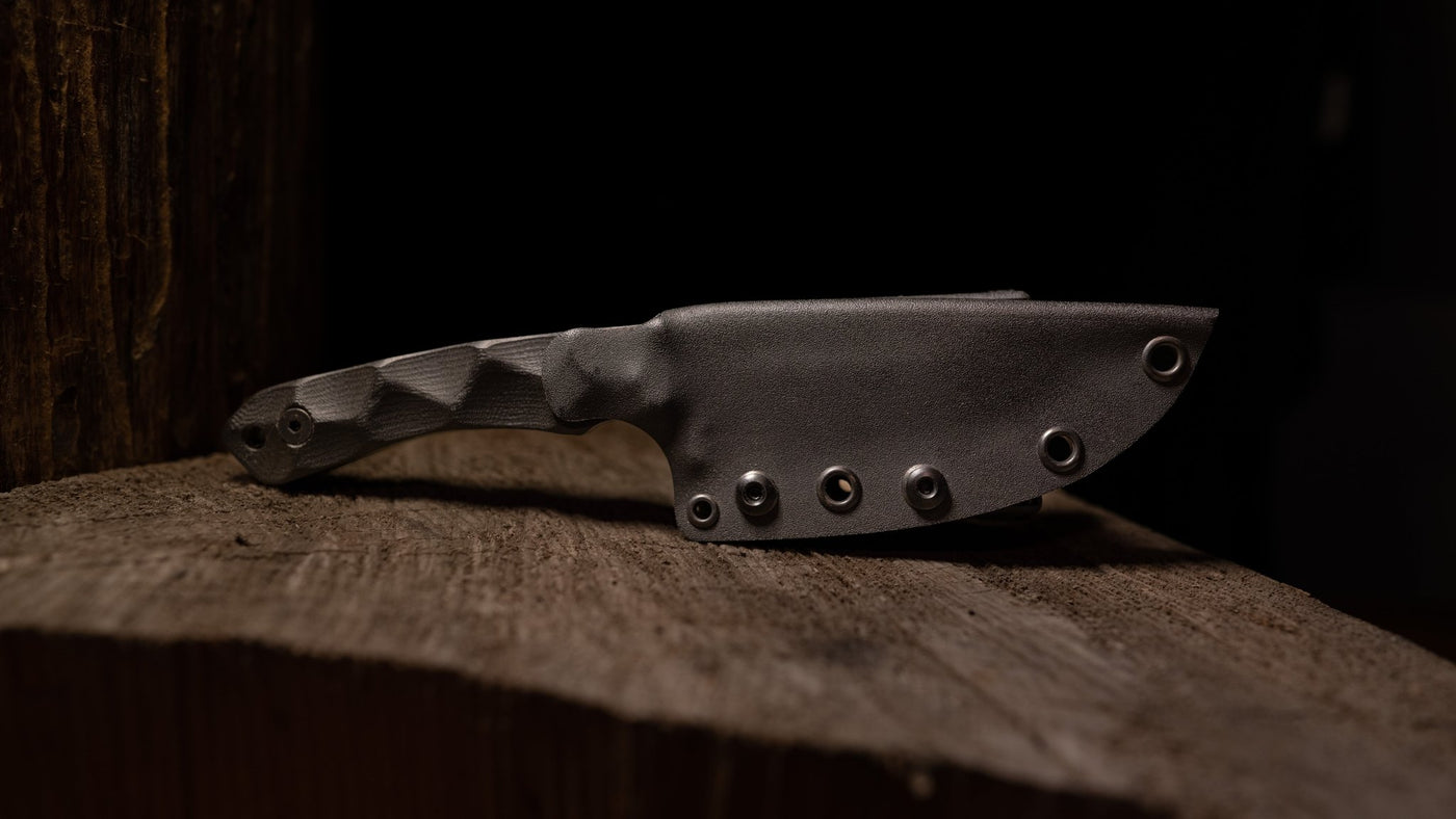 Stroup Knives - Model GP2 Fixed Blade (Handle: G10 Black) - timberknives.com