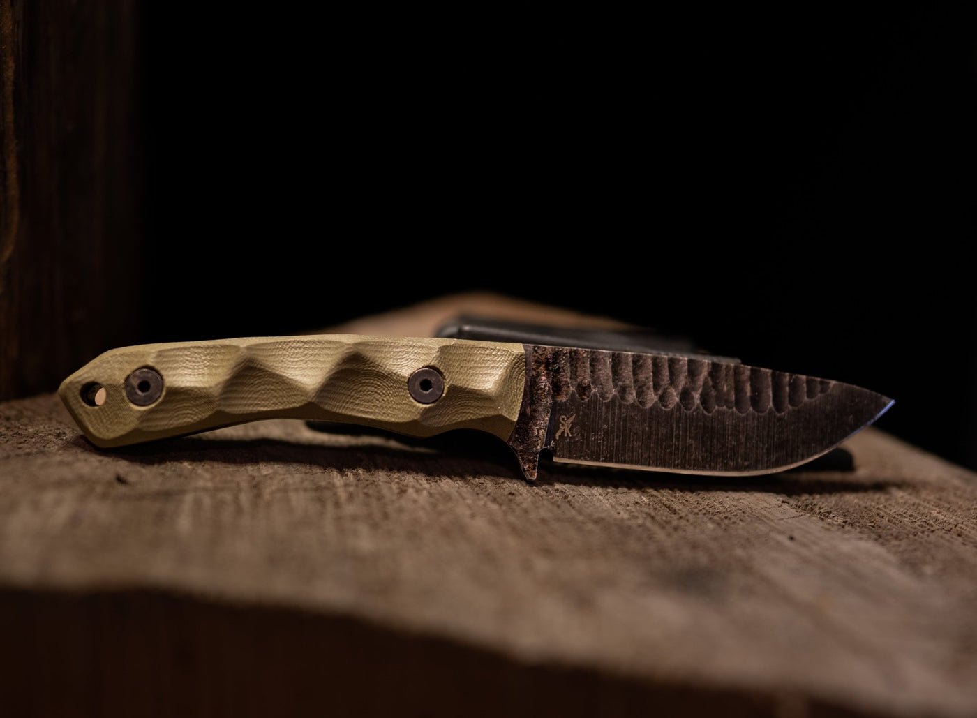 Stroup Knives - Model GP2 Fixed Blade (Handle: G10 OD) - timberknives.com