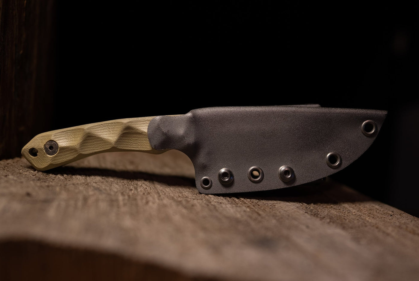 Stroup Knives - Model GP2 Fixed Blade (Handle: G10 OD) - timberknives.com