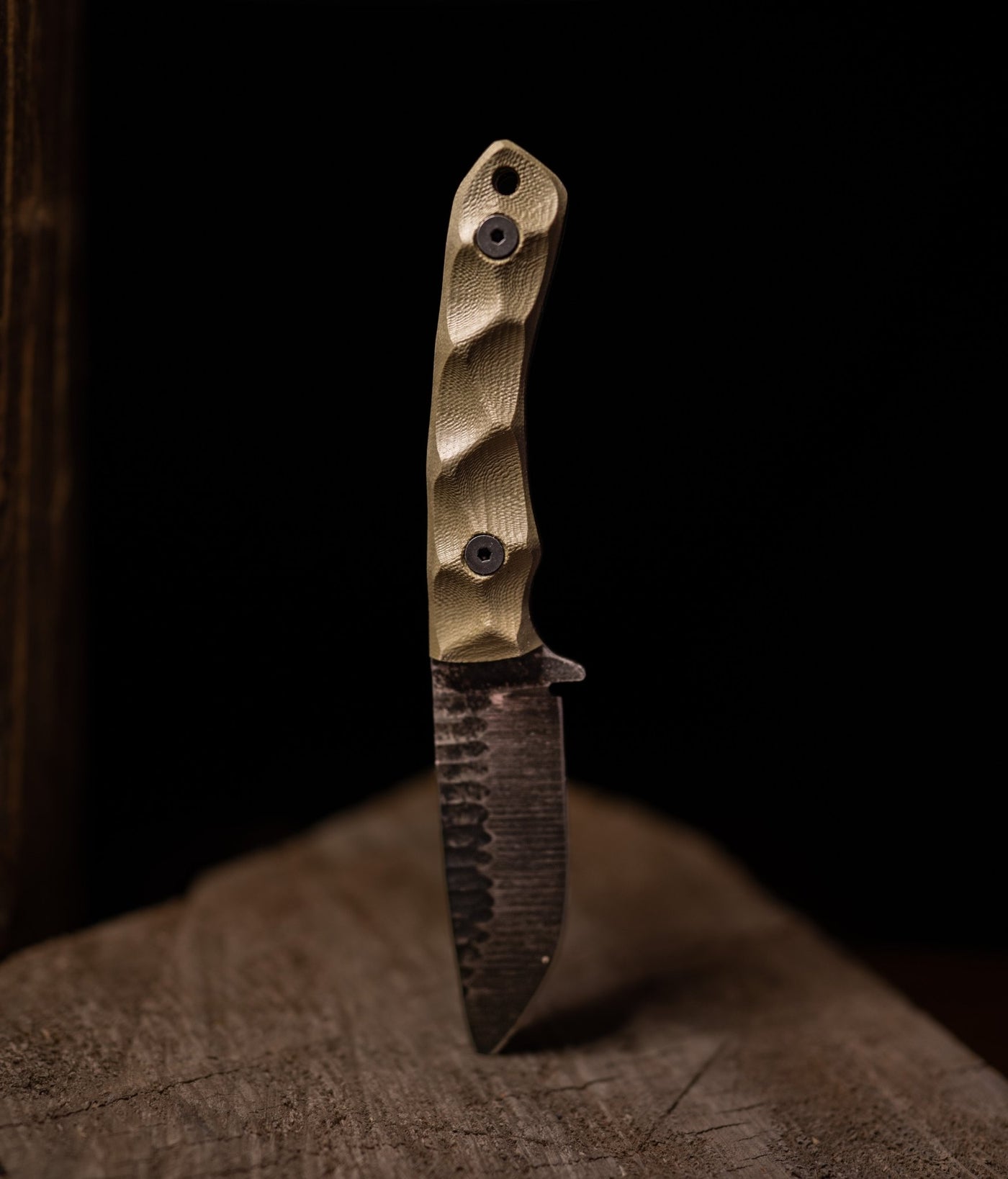 Stroup Knives - Model GP2 Fixed Blade (Handle: G10 OD) - timberknives.com