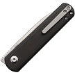 Kizer Feist Framelock CFKizer Lundquist Feist Liner Lock Front Flipper Folding Knife Unidirectional CF (2.8" Stone Wash)