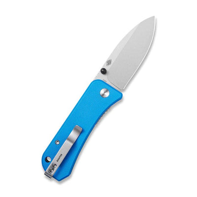 WE KNIVES Banter Thumb Stud Knife Blue G10 Handle (2.9" CPM S35VN Blade) - 2004A - timberknives.com
