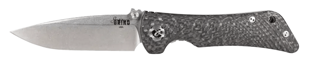 Zack Brown Southern Grind Spider Monkey Liner Lock Knife (3.25" Satin) - timberknives.com