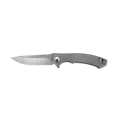 Zero Tolerance 0450 Sinkevich Flipper Titanium Knife (3.25" SW/Satin) ZT - Model 0450 - timberknives.com