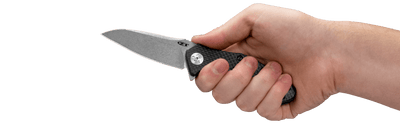Zero Tolerance 0770CF Assisted Opening Folding Knife Carbon Fiber (3.25" SW) ZT - Model 0770CF - timberknives.com